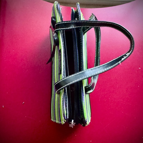 Kate Spade Multicolor Striped Tote Purse HandBag, Excellent Condition! - Picture 6 of 12